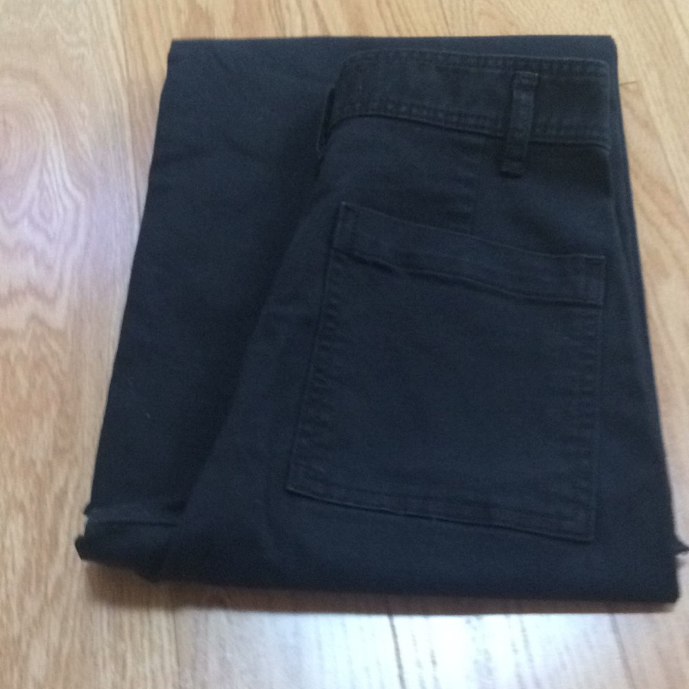 Zara SZ 4, black high rise wide leg jeans. - Picture 10 of 10